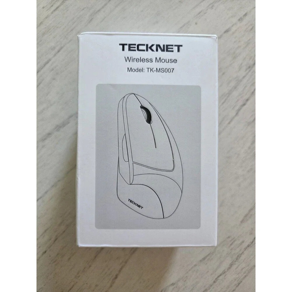 TECKNET Ergonomic Mouse, Wireless Bluetooth Vertical Mouse, 4800 DPI
